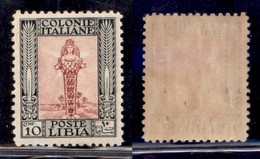 Colonie - Libia - 1926 - 10 Cent (61) - Gomma Integra - Ottima Centratura (250) - Andere & Zonder Classificatie