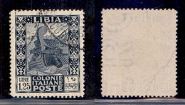 Colonie - Libia - 1931 - 1,25 Lire (105e) Con Filigrana Lettere (10/10) - Usato (200) - Sonstige & Ohne Zuordnung