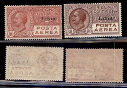 Colonie - Libia - Posta Aerea - 1928/1929 - Posta Aerea (1/2) - Serie Completa - Gomma Originale (140) - Sonstige & Ohne Zuordnung