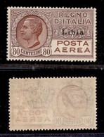 Colonie - Libia - Posta Aerea - 1929 - 80 Cent (2) - Gomma Integra - Ottimamente Centrato (600) - Sonstige & Ohne Zuordnung