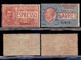 Colonie - Libia - Espressi - 1915 - Espressi (1/2) - Serie Completa - Gomma Originale (200) - Sonstige & Ohne Zuordnung