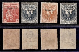 Colonie - Somalia - 1916 - Croce Rossa (19/22) - Serie Completa - Gomma Originale (400) - Sonstige & Ohne Zuordnung
