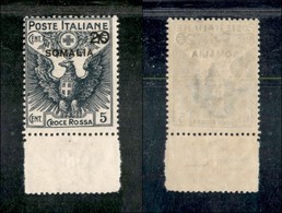 Colonie - Somalia - 1916 - 20 Cent Su 15 (21) Bordo Foglio - Gomma Integra (400) - Other & Unclassified