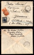 Colonie - Tripolitania - 60 Cent (10 - Area) + 1,25 Lire (105 - Libia) - Aerogramma Da Tripoli A Lubecca Del 9.6.35 (288 - Sonstige & Ohne Zuordnung