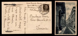 RSI - Definitivi - Posta Da Campo 753 - 30 Cent (249 - Regno) Su Cartolina Per Genova Del 4.3.44 - Andere & Zonder Classificatie