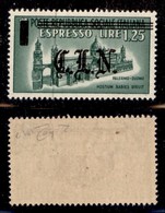 C.L.N. - Torino - 1945 - 1,25 Lire (Unificato 17) - Gomma Integra - Raybaudi - Altri & Non Classificati