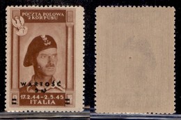 Corpo Polacco - 1946 - 5 Zloty Su 2 (1) - Gomma Integra (187) - Andere & Zonder Classificatie