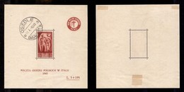 Corpo Polacco - 1946 -  Foglietti - 5 Lire + 195 (4) Usato - Osiedle 11.4.46 - Autres & Non Classés