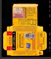 Repubblica - Scatola Kodak Raccomandata Espresso Da Rovereto A Milano Del 29.8.61 Affrancata Per 155 Lire (913 + 928) - Sonstige & Ohne Zuordnung