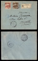 SAN MARINO - 10 Cent (36) + 65 Cent (42) - Raccomandata Per Marsiglia Del 30.8.17 (180) - Sonstige & Ohne Zuordnung