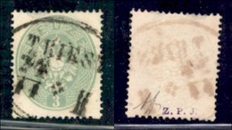 AUSTRIA - 1863 - 3 Kreuzer (25) Usato - Diena (110) - Other & Unclassified