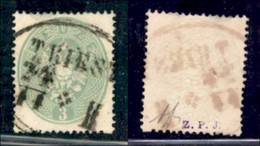 AUSTRIA - 1863 - 3 Kreuzer (25) Usato - Diena (110) - Andere & Zonder Classificatie