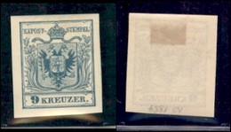 AUSTRIA - 1884 - Ristampe - 9 Kreuzer (5) - Gomma Originale - Molto Bello - Autres & Non Classés