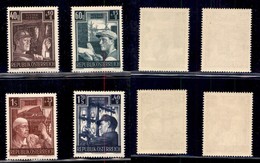 AUSTRIA - Repubblica - 1951 - Pro Ricostruzione (960/963) - Serie Completa - Gomma Integra (80) - Andere & Zonder Classificatie