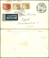AUSTRIA - 1930 (31 Marzo) - Wien Zagreb - Aerogramma Del Volo - Andere & Zonder Classificatie