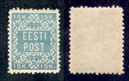 ESTONIA - 1918 - 15 Kopechi (2A) - Dentellato 11 - Gomma Integra - Autres & Non Classés