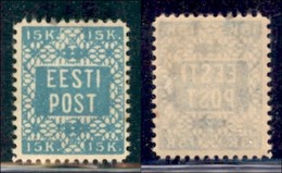 ESTONIA - 1918 - 15 Kopechi (2A) Dentellato 11 - Gomma Originale - Autres & Non Classés