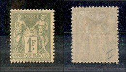 FRANCIA - 1876 - 1 Franco (67) - Secondo Tipo (140) - Andere & Zonder Classificatie
