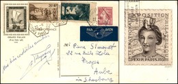 FRANCIA - 1937 (22 Giugno) - Parigi Esposizione - Aerogramma Per Aube - Autres & Non Classés