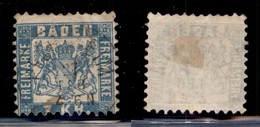 GERMANIA - Baden - 1868 - 7 Kreuzer (25) Usato - Otros & Sin Clasificación