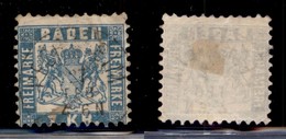 GERMANIA - Baden - 1868 - 7 Kreuzer (25) Usato - Sonstige & Ohne Zuordnung