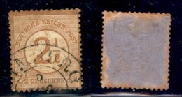GERMANIA - 1874 - 2 1/2 Groschen Su 2 1/2 Groschen (29) Usato (120) - Andere & Zonder Classificatie