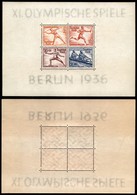 GERMANIA - 1936 - Olimpiadi Berlino (Block 6) - Foglietto - Gomma Integra (130) - Other & Unclassified