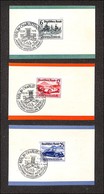 GERMANIA - 1939 - Berlin Automobil. Austellung (686/688) - Serie Completa - 3 Valori Su 3 Biglietti Con Annulli Speciali - Sonstige & Ohne Zuordnung