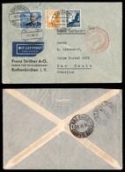 GERMANIA - 1936 (20 Novembre) - Europa Sud Amerika - Aerogramma Da Zurickau A San Paolo - Otros & Sin Clasificación