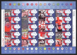 GRAN BRETAGNA - 2002 - Smiler Sheet Football World Cup (LS8) - Gomma Integra - Other & Unclassified