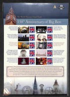 GRAN BRETAGNA - 2005 - Commemorative Sheet 150th Anniversary Big Ben (CS5) - Gomma Integra - Otros & Sin Clasificación