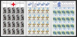 LIECHTENSTEIN - 1995 - Anniversari (1105/1107) - Serie Completa In Minifogli Di 20 - Gomma Integra (180+) - Andere & Zonder Classificatie