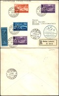 LIECHTENSTEIN - 1937 (30 Luglio) - Zurigo Sitten - Aerogramma Raccomandato Da Eschen - Other & Unclassified
