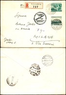 LIECHTENSTEIN - 1946 (21 Aprile) - Masescha Schaan - Aerogramma Da Triesenberg A Milano - Sonstige & Ohne Zuordnung