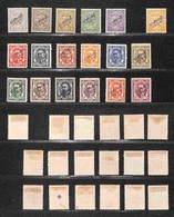 LUSSEMBURGO - 1908 - Officiel (76/92 + 108) - Serie Completa + Complementare - Gomma Originale (160) - Andere & Zonder Classificatie