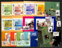 PORTOGALLO - AZZORRE - 1980/1984 - 5 Serie Complete Del Periodo Su Cartoline FDC (336/341 + 343/344 +345/348 +354/355 +3 - Andere & Zonder Classificatie