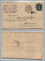 SVIZZERA - Couvet - 25 Cent (Unif. 72) Su Lettera Per Bordeaux Del 13.5.1884 - Sonstige & Ohne Zuordnung