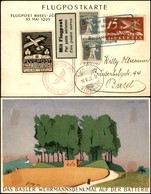 SVIZZERA - 1925 (10 Maggio) - Basel - Zurich - Cartolina Del Volo - Sonstige & Ohne Zuordnung