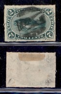 CANADA - NEWFOUNDLAND - 1876 - 2 Cent Merluzzo (28) - A Trattini - Usato (60) - Other & Unclassified