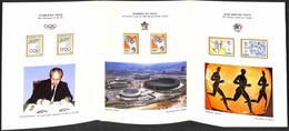 COREA DEL SUD - 1983 - Album Commemorativo 3° Anniversario Assegnazione Olimpiadi A Seul (1264 Xx 2 + 1374 X2 + 1377/137 - Otros & Sin Clasificación