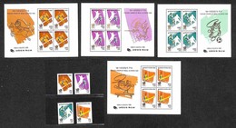 COREA DEL SUD - 1986 - Olimpiadi Seul (1435/1438 + Block 510/513) - Serie Completa + 4 Foglietti - Gomma Integra (60+) - Other & Unclassified