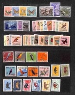 ECUADOR - 1958/1970 - Fauna - 8 Serie Complete Del Periodo - Gomma Integra (130++) - Otros & Sin Clasificación