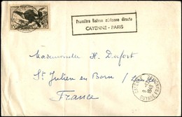 GUIANA FRANCESE - 1943 (9 Dicembre) - Cayenne Parigi - Aerogramma Del Volo - Sonstige & Ohne Zuordnung
