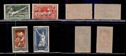 LIBANO - 1924 - Olimpiadi Parigi Soprastampati (22/25) - Serie Completa - Gomma Originale (130) - Sonstige & Ohne Zuordnung