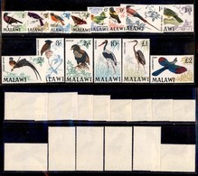 MALAWI - 1968 - Uccelli (92/105) - Serie Completa - Gomma Integra - Andere & Zonder Classificatie