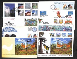 NUOVA ZELANDA - 1993 - 11 FDC Emessi Nell’anno - Andere & Zonder Classificatie