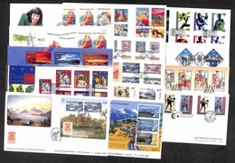 NUOVA ZELANDA - 1998 - 14 FDC Emessi Nell’anno - Sonstige & Ohne Zuordnung