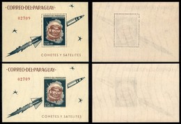 PARAGUAY - 1963 - Foglietti Schirra (Block 36/37) - Gomma Integra - Andere & Zonder Classificatie