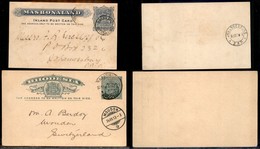 RHODESIA - British South Africa Company - Due Interi Postali Di Rhodesia 1/2 Penny E Mashonaland 1 Penny - Viaggiati - Other & Unclassified