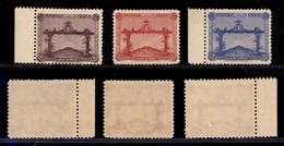 URUGUAY - 1928 - Olimpiadi (379/381) - Serie Completa - Gomma Integra (90) - Andere & Zonder Classificatie